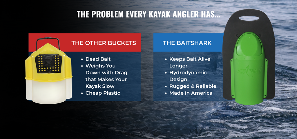 BaitShark vs. Traditional Bait Buckets: Which Is Better for Kayak Fishing?